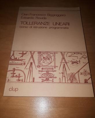 LIBRO TOLLERANZE LINEARI – BIGGIOGGERO, ROVIDA