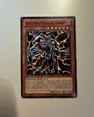 Yu-Gi-Ho --- Arcidemone Teschio Del Fulmine