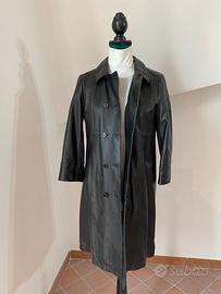 See by Chloé - Trench Pelle Nera Donna manica 3/4