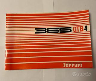Ferrari 365 GTB/4 catalogo parti di ricambio