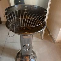 Barbecue a carbonella Landmann Grillchef acciaio