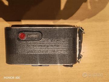 macchina fotografica agfa  anni 50 con custodia