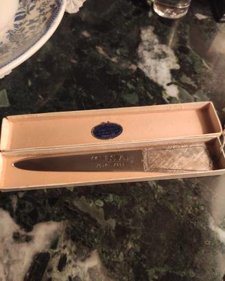 Antico Tagliacarte Aprilettere Argento 800  
