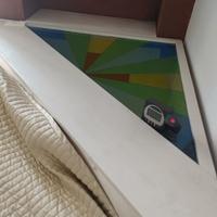 Letto Contenitore in Alcantara 