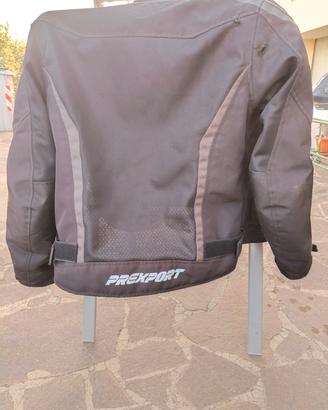 giacca moto prexport taglia m 