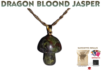 Collana Charm Dragon Bloond Jasper NATURAL STONE