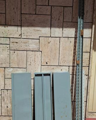 SCAFFALATURA ACCIAIO 6RIPIANI RINFORZO FUORIGROTTA