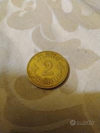 MONETA 2 KRONUR ISLANDA