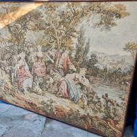  ARAZZO in RE FINEMENTE TESSUTO PERIODO PRIMI NOVE