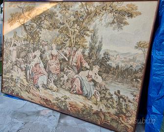  ARAZZO in RE FINEMENTE TESSUTO PERIODO PRIMI NOVE