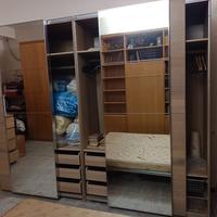 armadio 4 ante scorrevoli con 2 ante a specchio