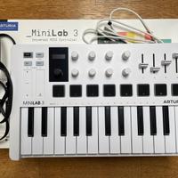 Tastiera MIDI Arturia Minilab 3