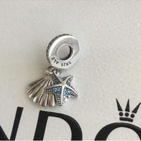 Pandora Charm stella marina tropicale e conchiglia