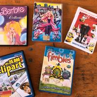 N 4 DVD   Cartoni “Barbie Cattivissimo Fimbless”