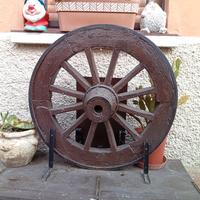 antica ruota di carro