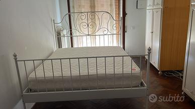 Letto Matrimoniale Bianco