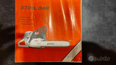 MANUALI ISTRUZIONI STIHL ORIGINALI