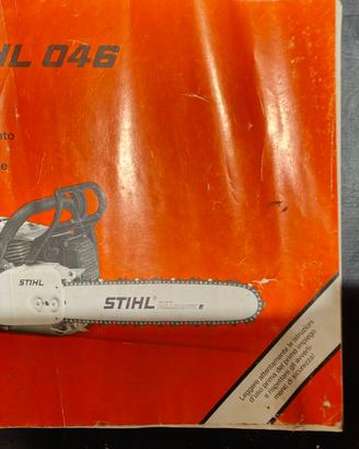 MANUALI ISTRUZIONI STIHL ORIGINALI