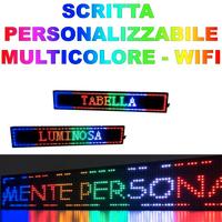 Insegna Luminosa A Led Scritta Personalizzata