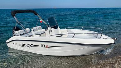 Trimarchi 57s pro con Honda BF40E nuova