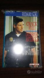 Videocassetta film "Crack file - dossier antidroga