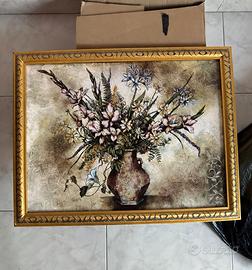 Quadro classico con cornice dorata