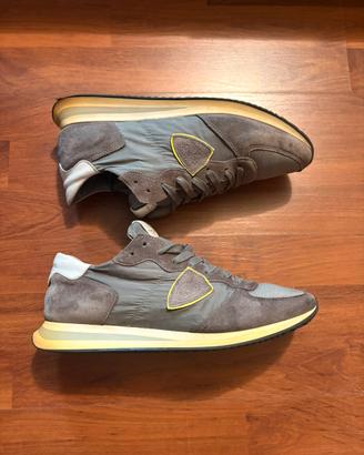 Philippe Model Tropez Sneakers Uomo Grigie 43