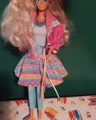 barbie western fun anni 89 