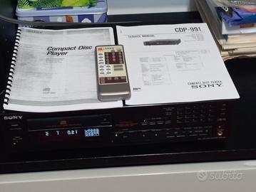 LETTORE SONY CDP 991 SECONDA GENERAZIONE.MECC.M12.