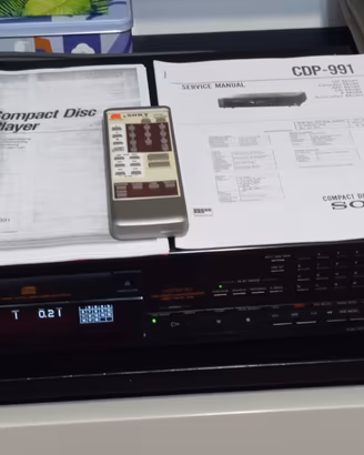 LETTORE SONY CDP 991 SECONDA GENERAZIONE.MECC.M12.