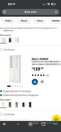 Ikea libreria billy