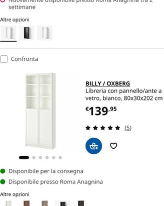 Ikea libreria billy