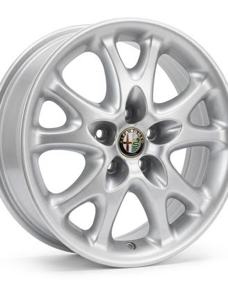 4 Cerchi da 15' in Lega - Alfa Romeo - 147 - 156
