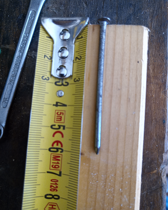 Chiodi ferro 6 cm