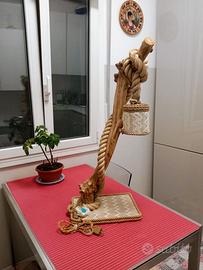 LAMPADA ETNICA DA TERRA LAVORAZIONE ARTIGIANALE