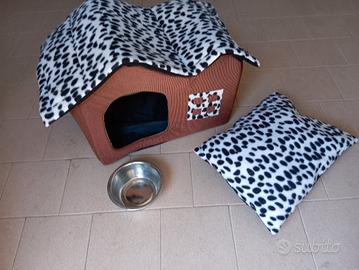 cuccia e cuscino per cani piccola taglia 