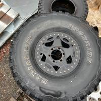 Cerchi da15 e gomme 35