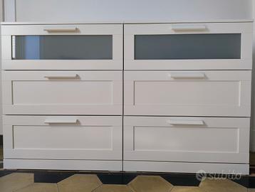 2 Cassettiera Ikea Brimnes