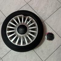 Fiat 500 cerchio 15 e coppette