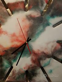 orologio in resina epossidica