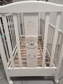 lettino compreso di materasso 