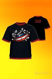 T-SHIRT MARVEL - CAPITAN AMERICA tg L - XL