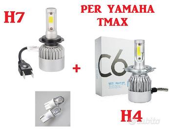 LAMPADE H4 + H7 LED TMAX 500 /  SUZUKI BURGMAN