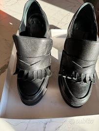 Salvador Ribes– Mocassini platform - pelle- n.39