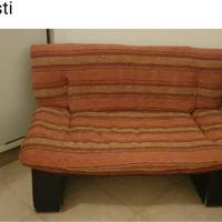 Divano 2 posti in tessuto - usato