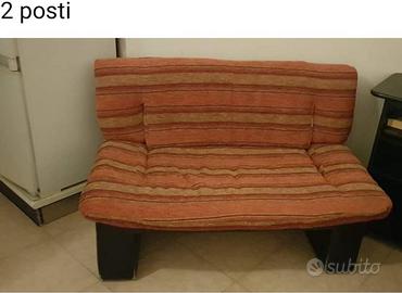 Divano 2 posti in tessuto - usato