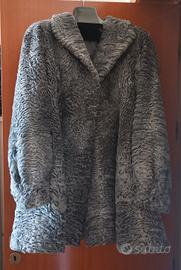 Cappotto pelliccia Astrakan 