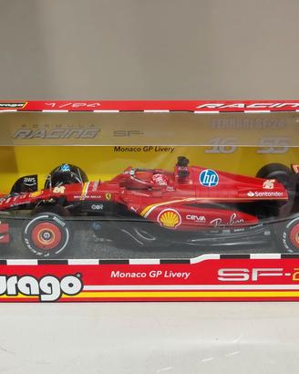 Modellino Ferrari F1 SF-24 Burago 1:24
