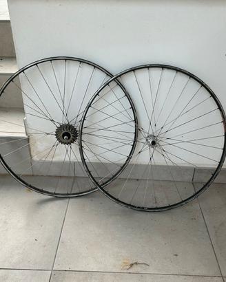Ruote Shimano 600 6v cerchi FIR quasar vintage