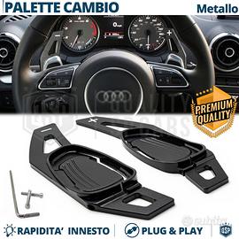 PALETTE Cambio al Volante per AUDI RS Paddle Nere